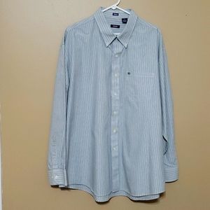 Izod mens button front shirt, size XXL, 28 in pit/pit, like new